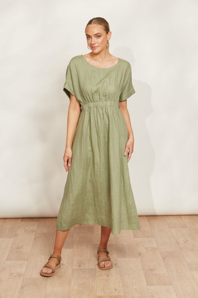 Sojourn Dress - Aloe