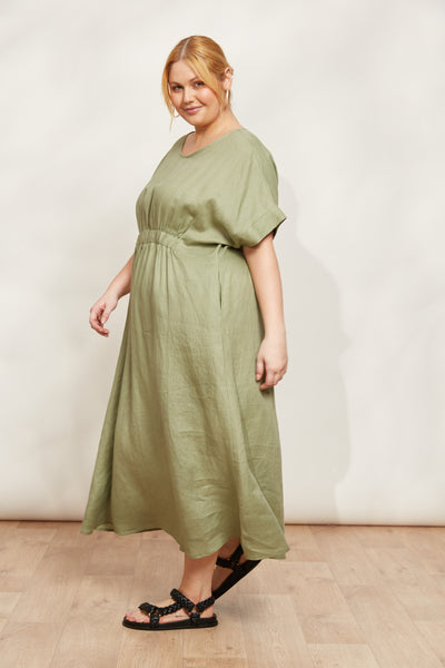 Sojourn Dress - Aloe