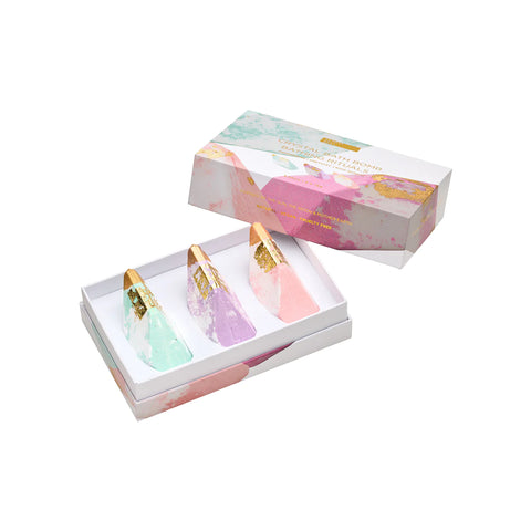 Crystal Bath Bomb Bathing Ritual 3 Pack