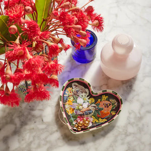 Heart Trinket Tray - Good Evening