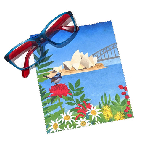 Microfibre Lens Cloth - Sydney Harbour