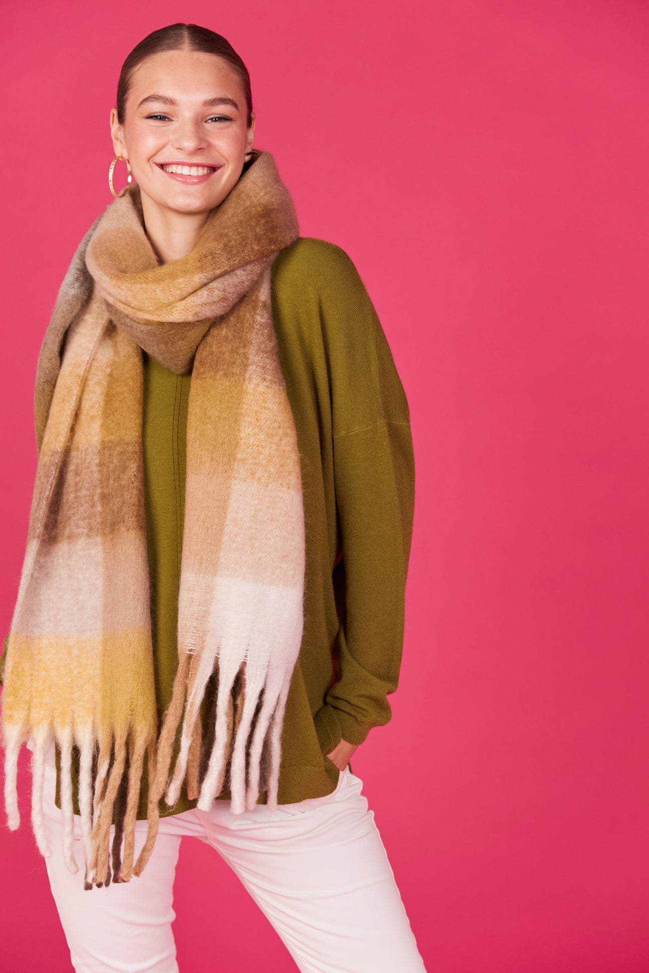 Lauder Scarf - Caramel