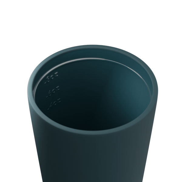 Ceramic Bino 227ml Travel Cup - Emerald