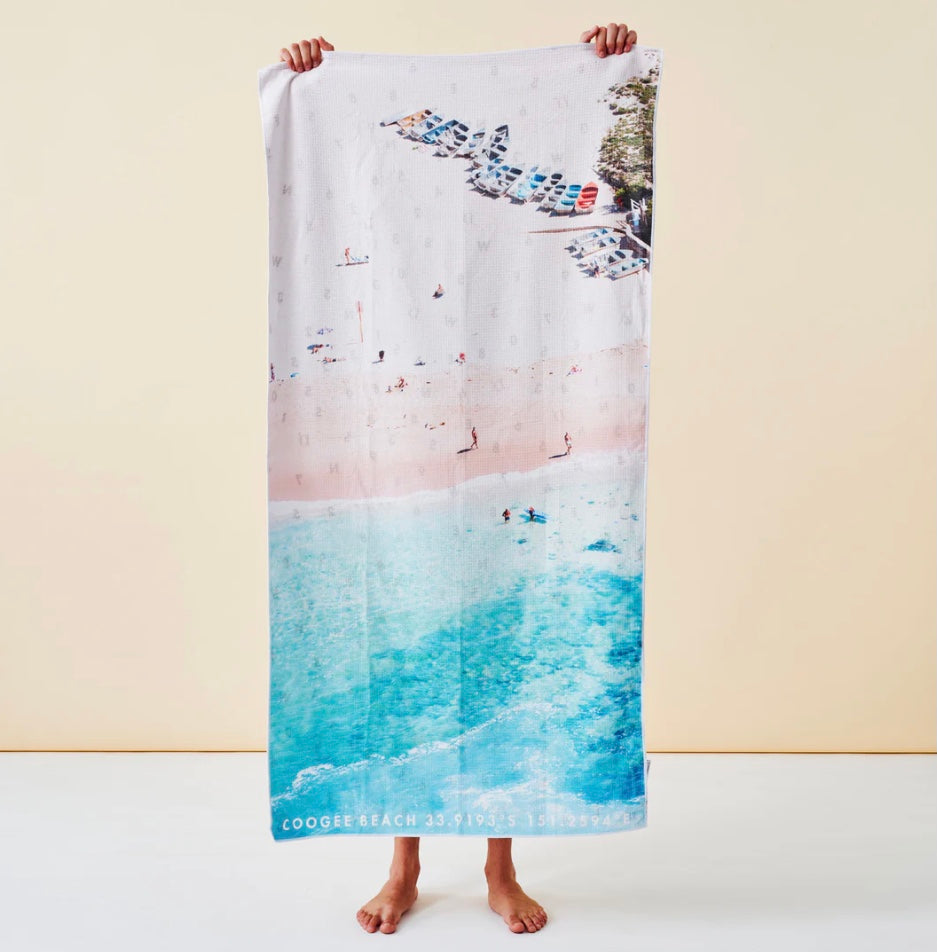 Coogee Boats Beach Towel