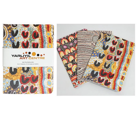 A6 Notebooks 3 pack - Yarliyil Art Centre
