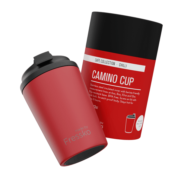 Camino 340ml Travel Cup made by Fressko - Chilli