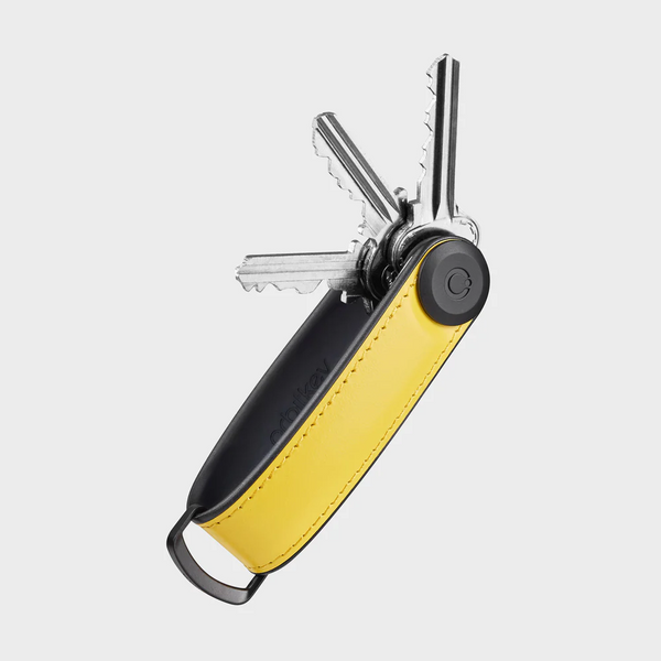 OrbitKey - Hybrid Leather - Solar Yellow