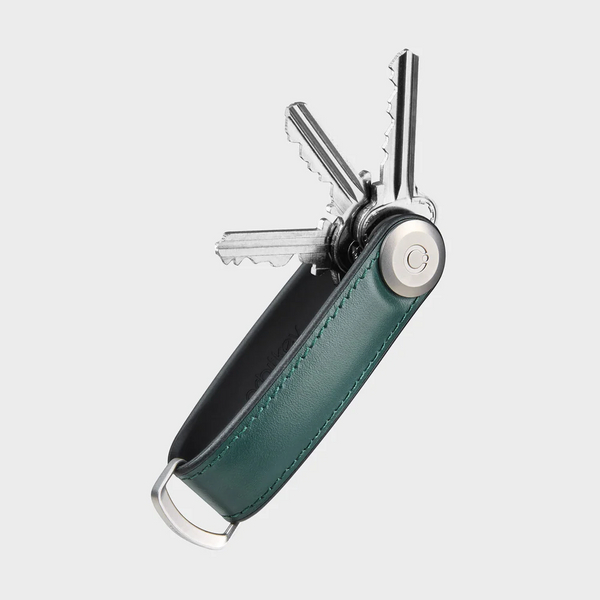 OrbitKey - Hybrid Leather - Pine Green