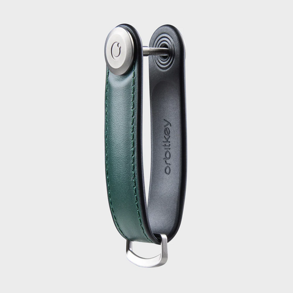 OrbitKey - Hybrid Leather - Pine Green