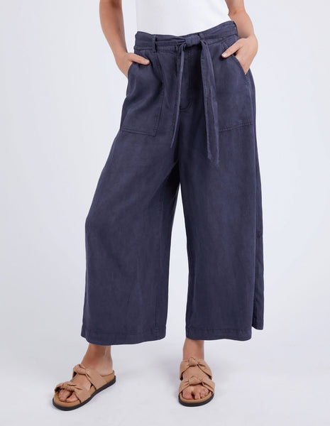 Bliss Washed Pant - Washed Navy