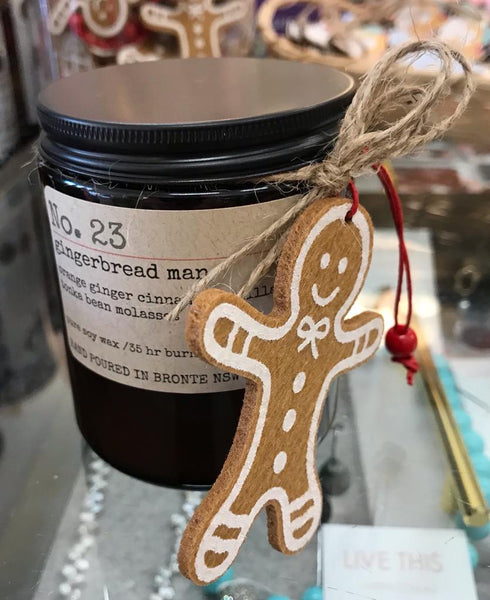 No.23 Candle - Gingerbread Man